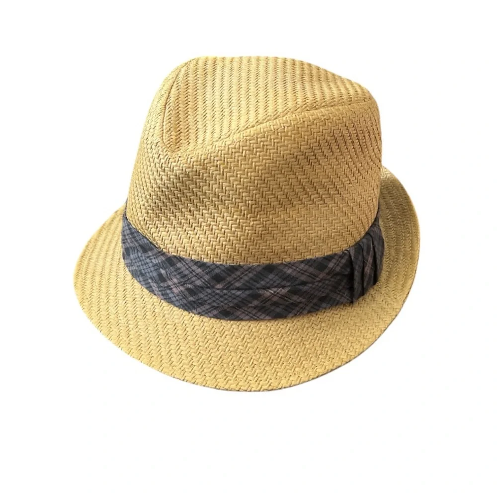 Target Fedora Tan Hat Size M/L